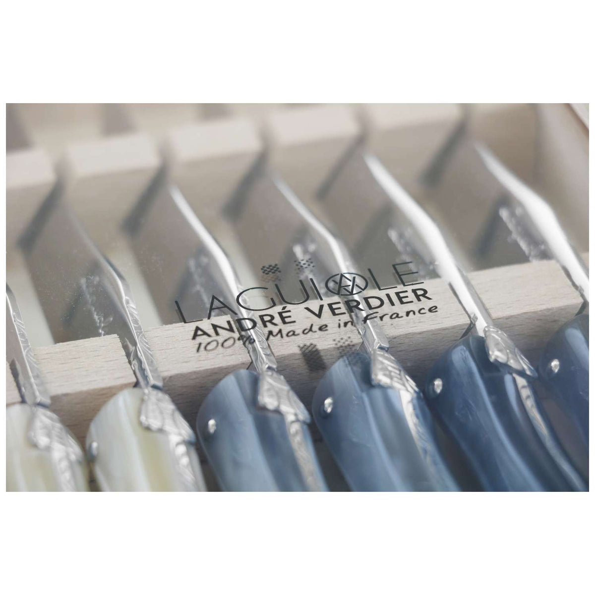 Andre verdier Steak Knife 12 cm 6-Piece Set Gift Box Neutral Laguiole Deluxe