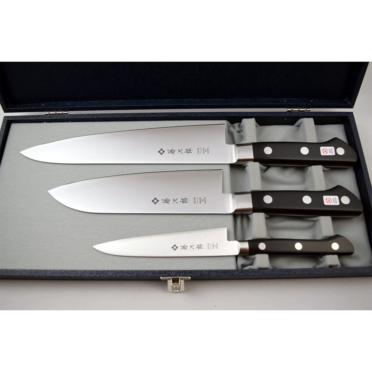 Tojiro Knives Set 3 pcs In Gift Box Classic