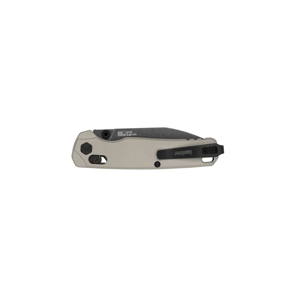 Kershaw Bel Air BlackWash MagnaCut Pocket Knife 8 cm Grey Handle 82 gr 6105