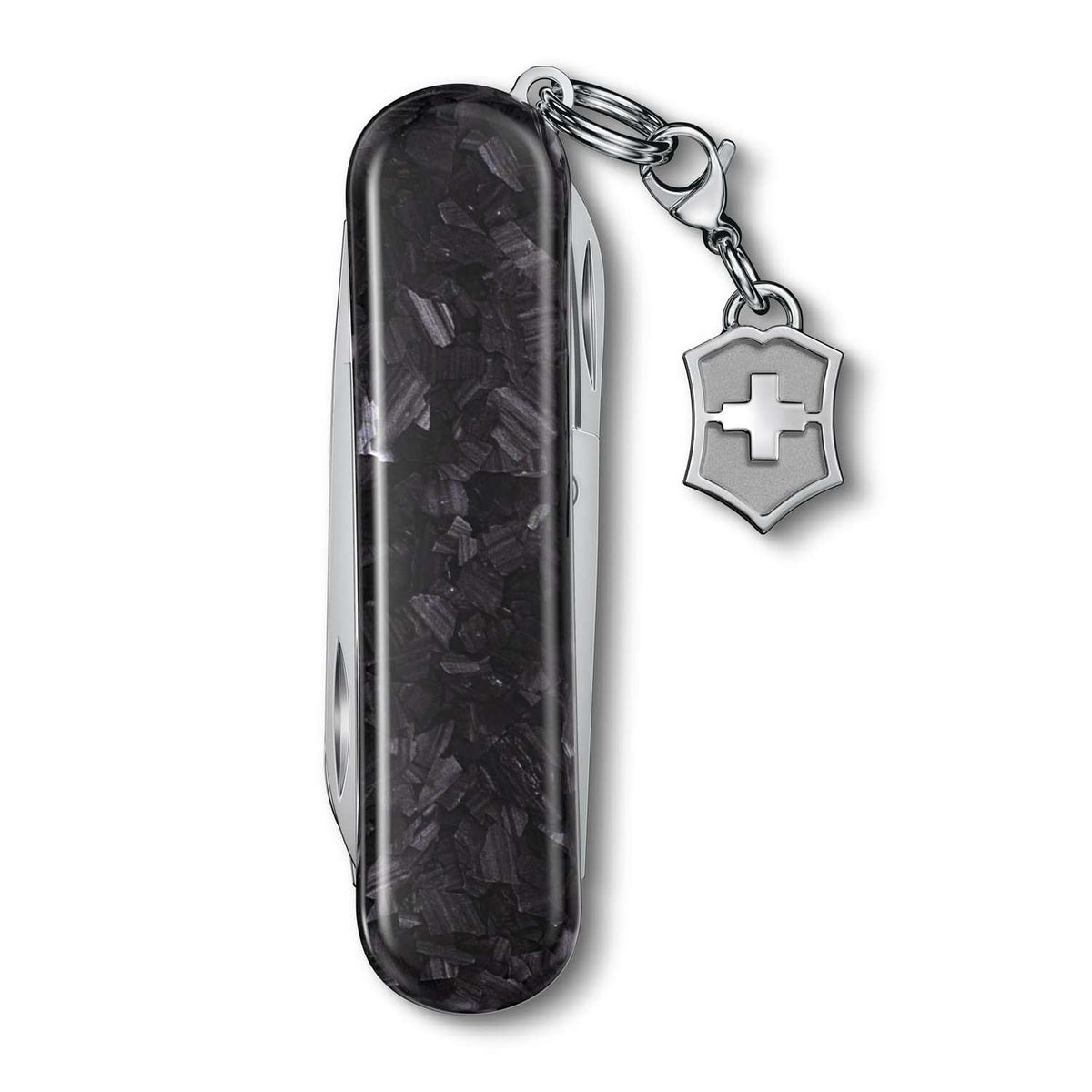 Victorinox Classic SD Brilliant Swiss Army Knife 58 mm 5 Functions Carbon 0.6221.90