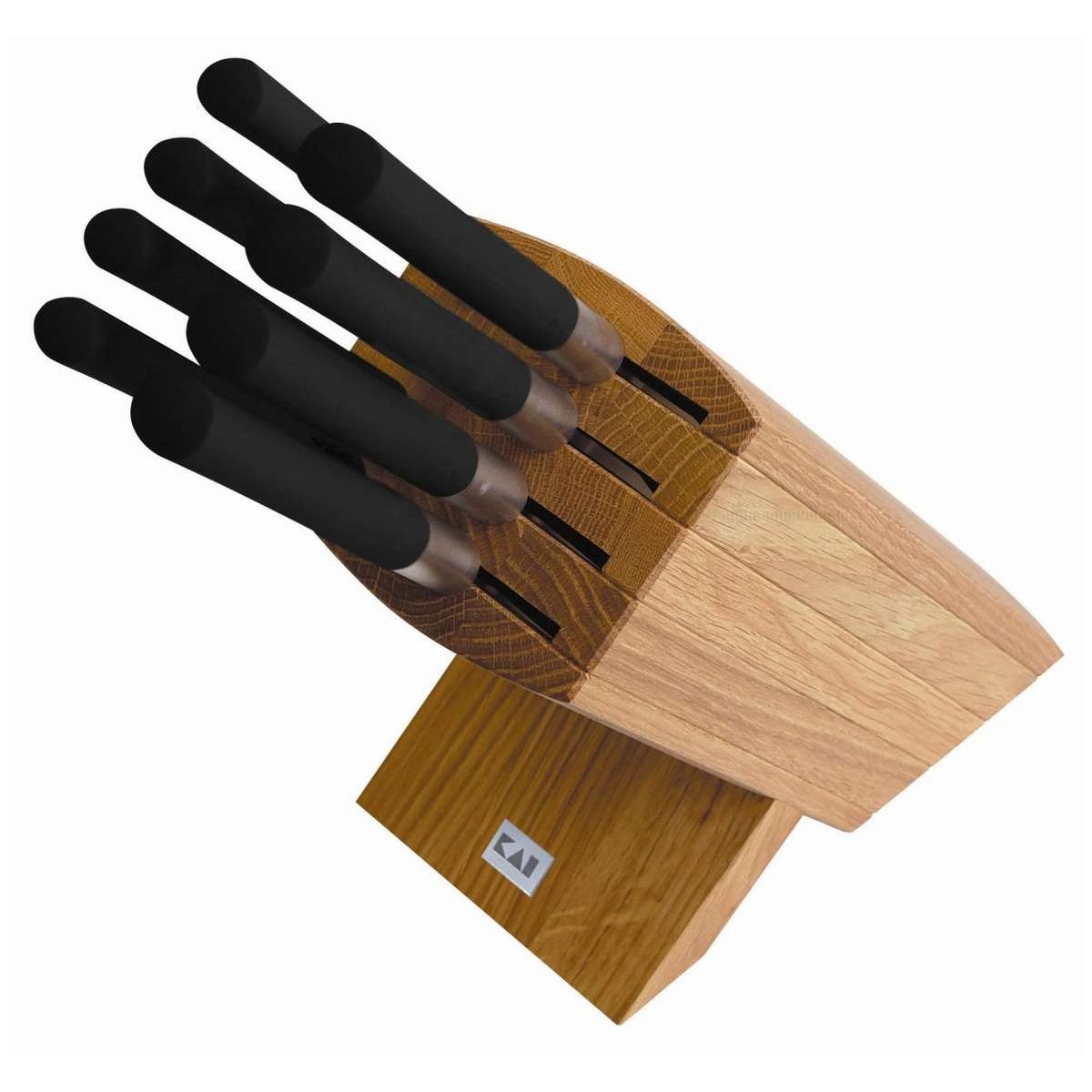 KAI Knife Block Empty 8 Slots 6600-BN