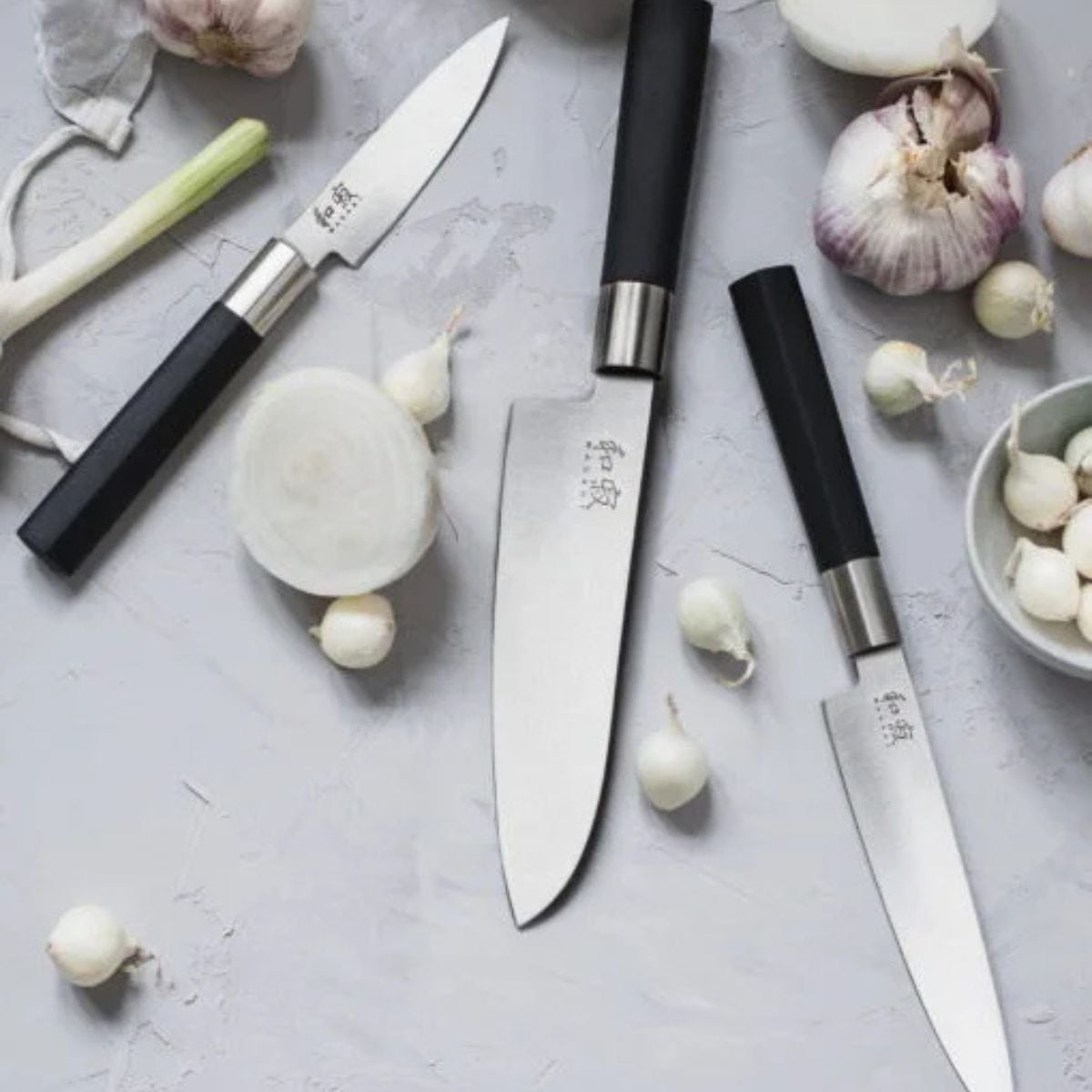 KAI Fillet Knife 18 cm With Flexible Blade Wasabi 6761F
