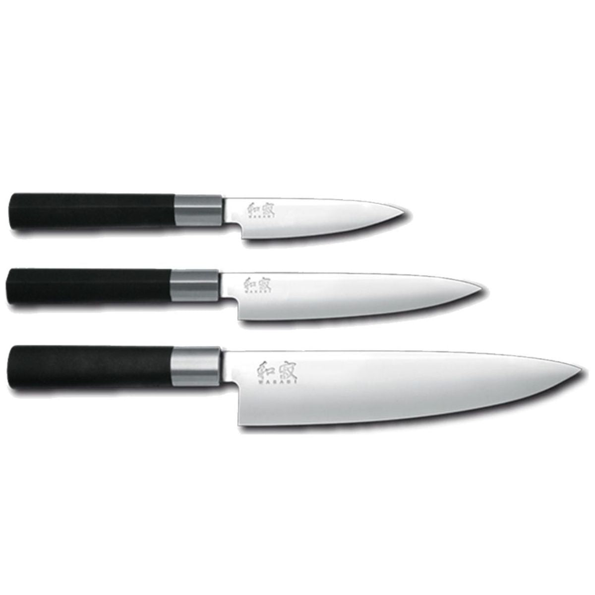 KAI Knives 3 pcs Set Wasabi 67S-300