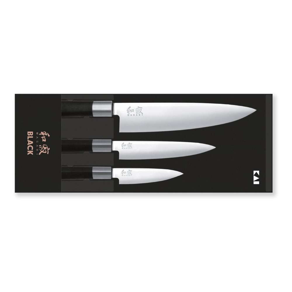 KAI Knives 3 pcs Set Wasabi 67S-300