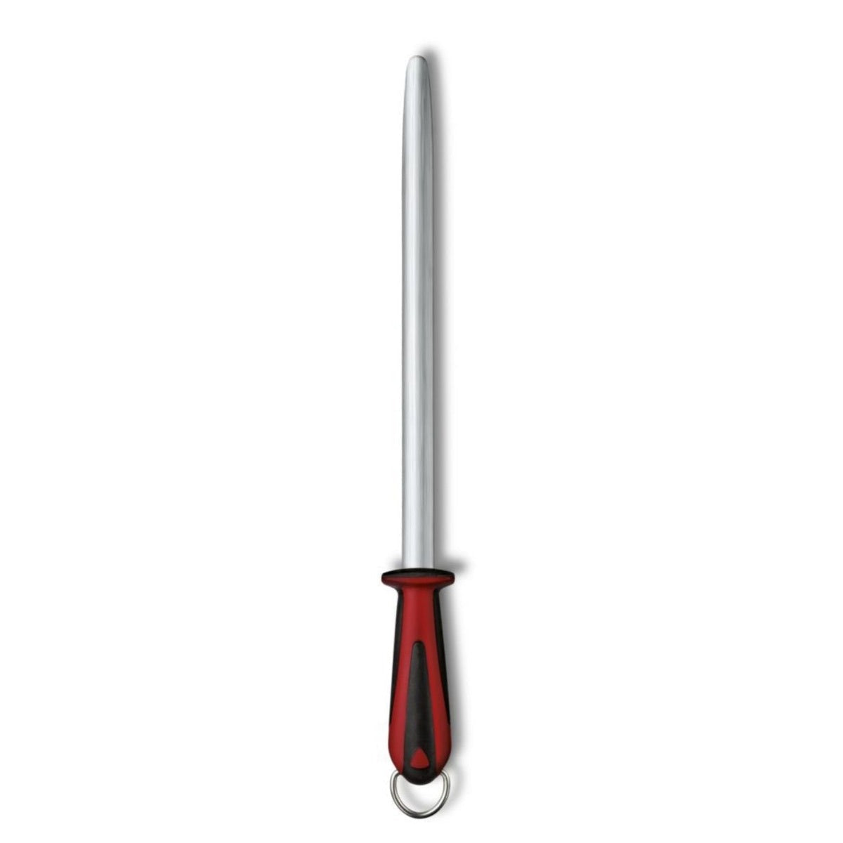 Victorinox Sharpening Steel 30 cm Oval Fine Grit, Dual Grip Handle 7.8521