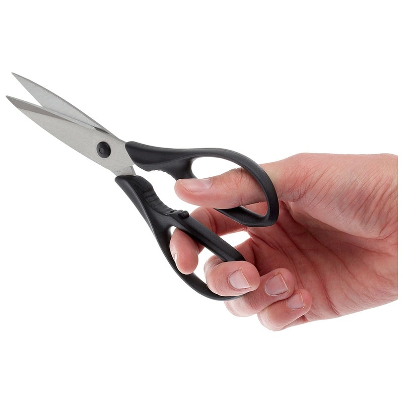 Victorinox Stainless Steel General Use Scissors Black Handle 7.6363.3