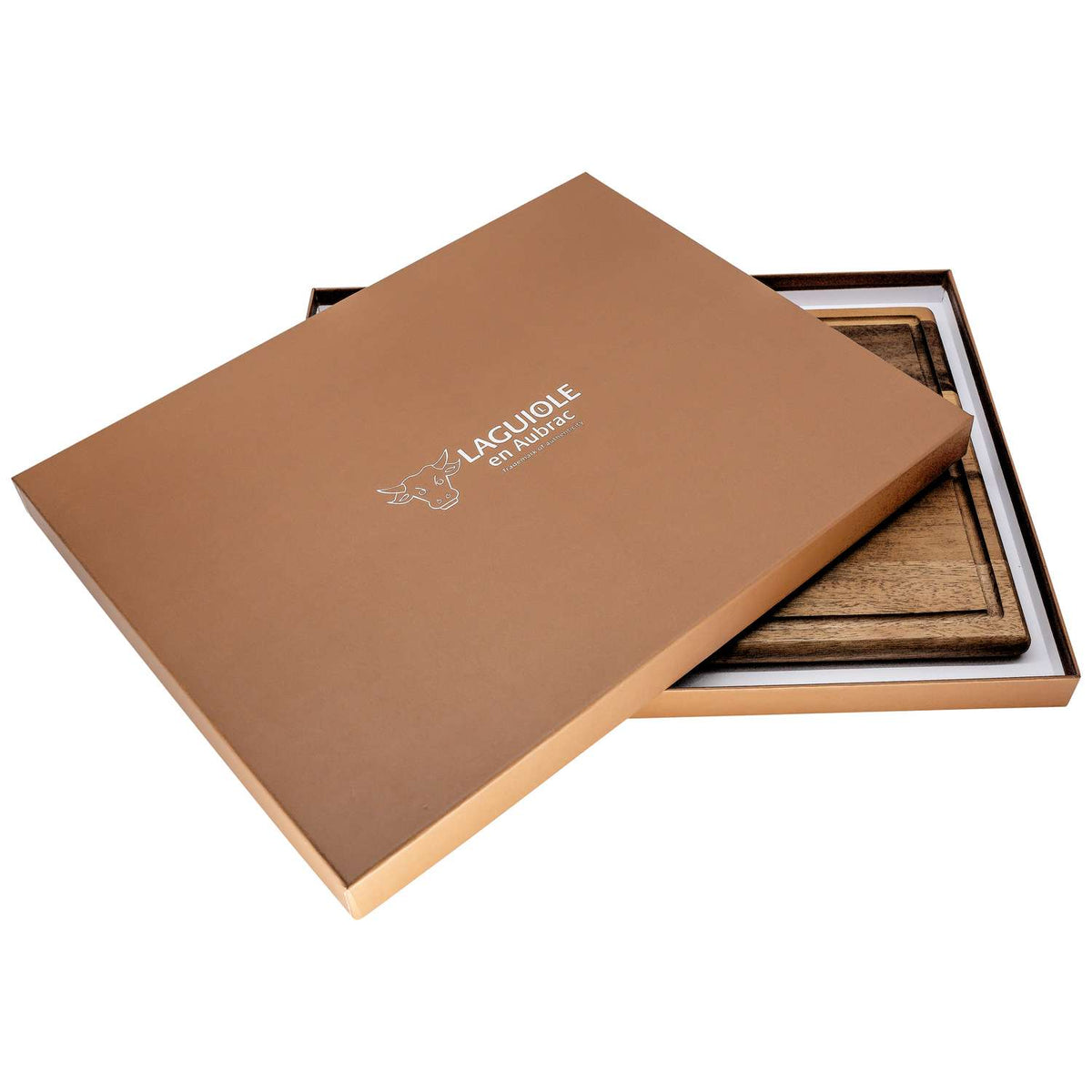 Laguiole en aubrac Cutting Board 45 x 31 x 2 cm Carving Set in a Gift Box Laguiole en Aubrac CPQ99AMI