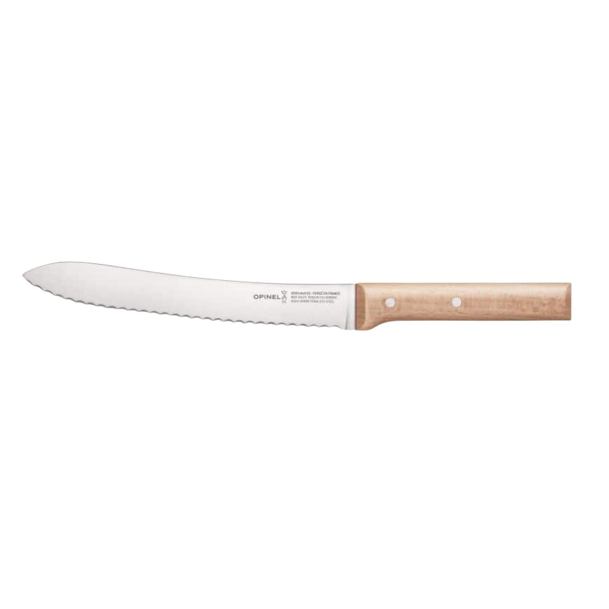 Opinel Bread Knife 21 cm Beechwood Handle No 116 Parallele 001816