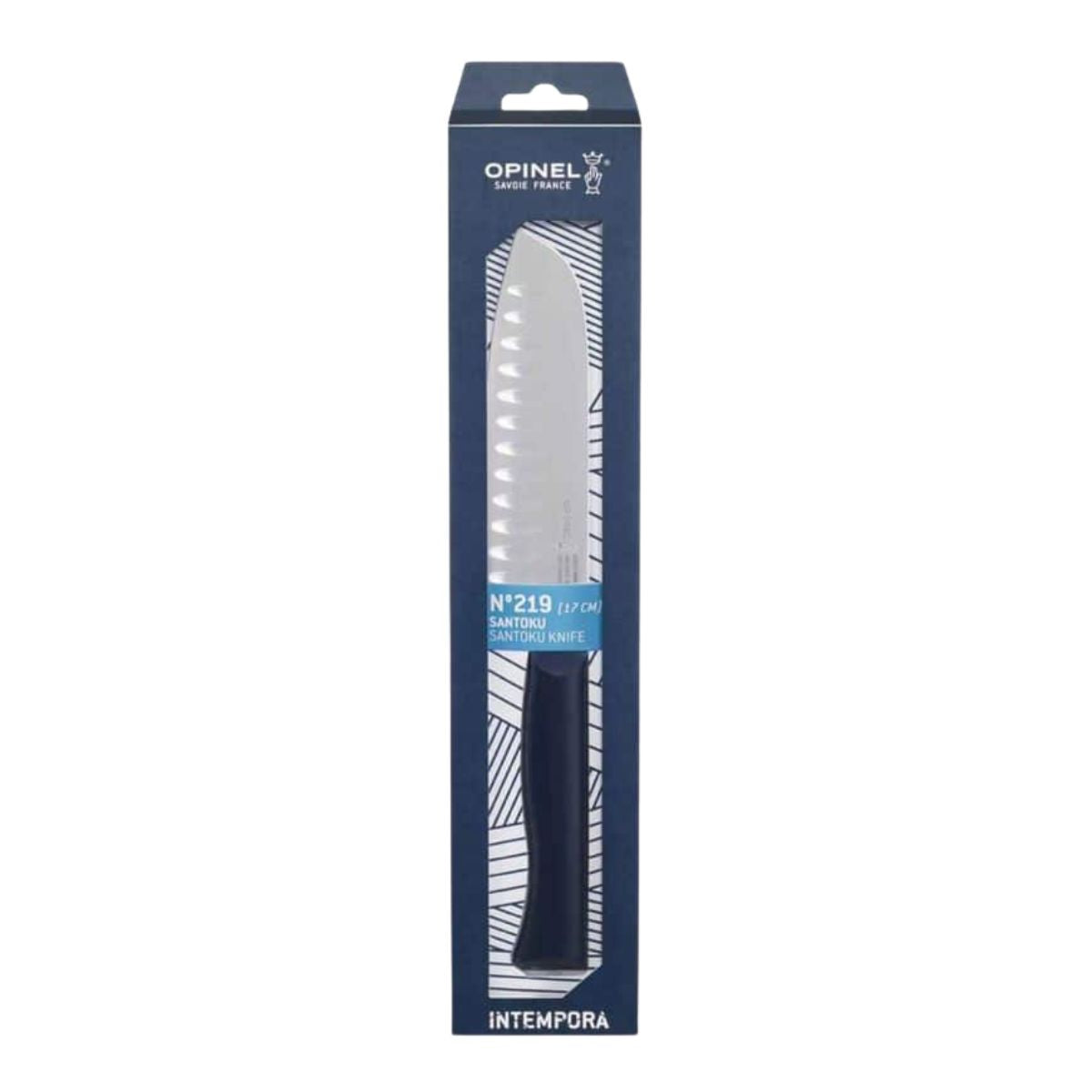 Opinel Hollow Edge Santoku Knife 17 cm Intempora 002219