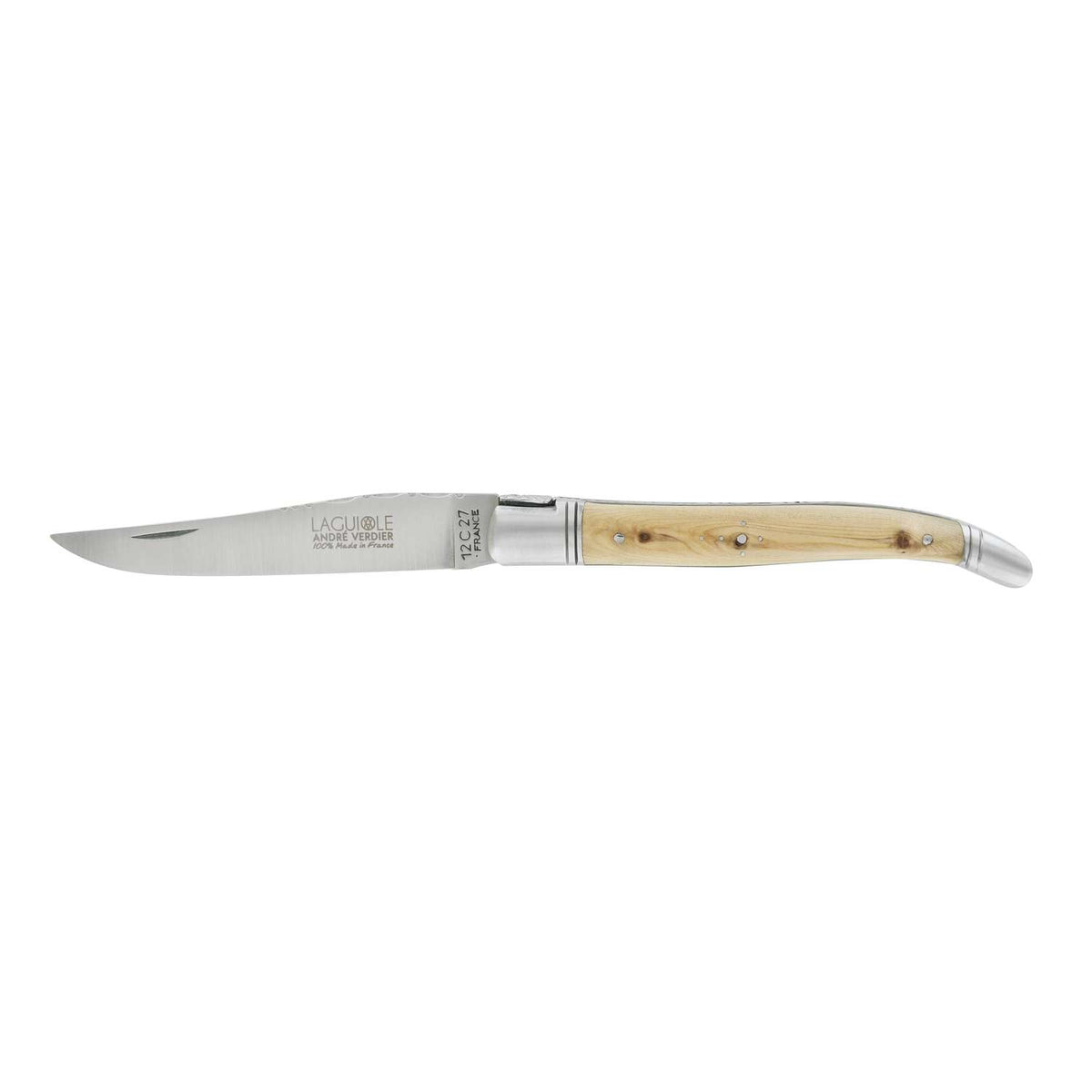 Andre verdier Pocket Knife 12 cm Cedar Handle Laguiole Prestige
