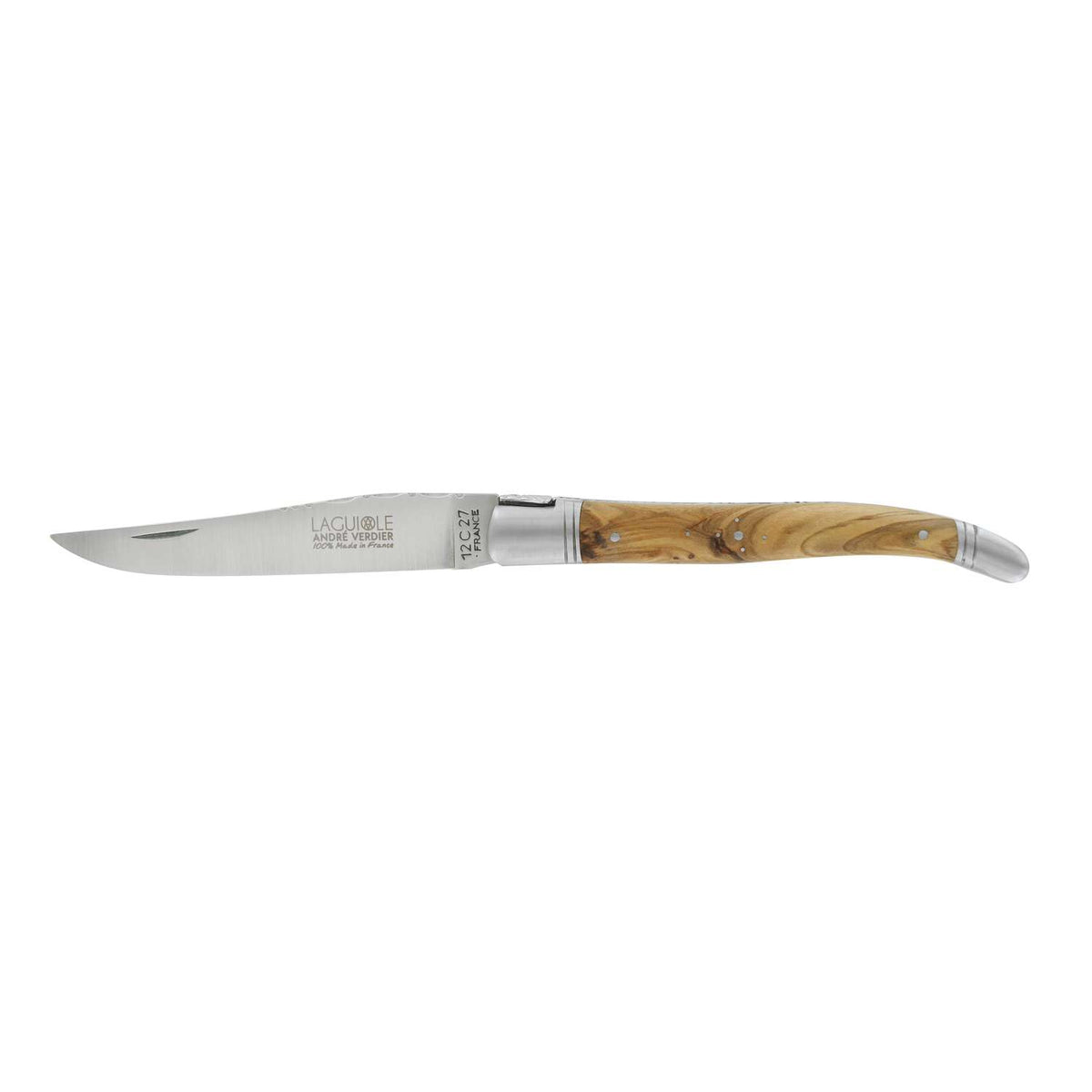 Andre verdier Pocket Knife 12 cm Olive Handle Laguiole Prestige