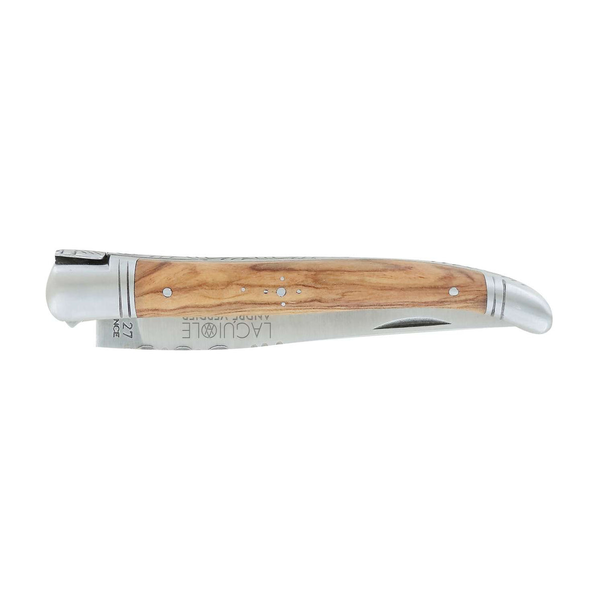 Andre verdier Pocket Knife 12 cm Olive Handle Laguiole Prestige