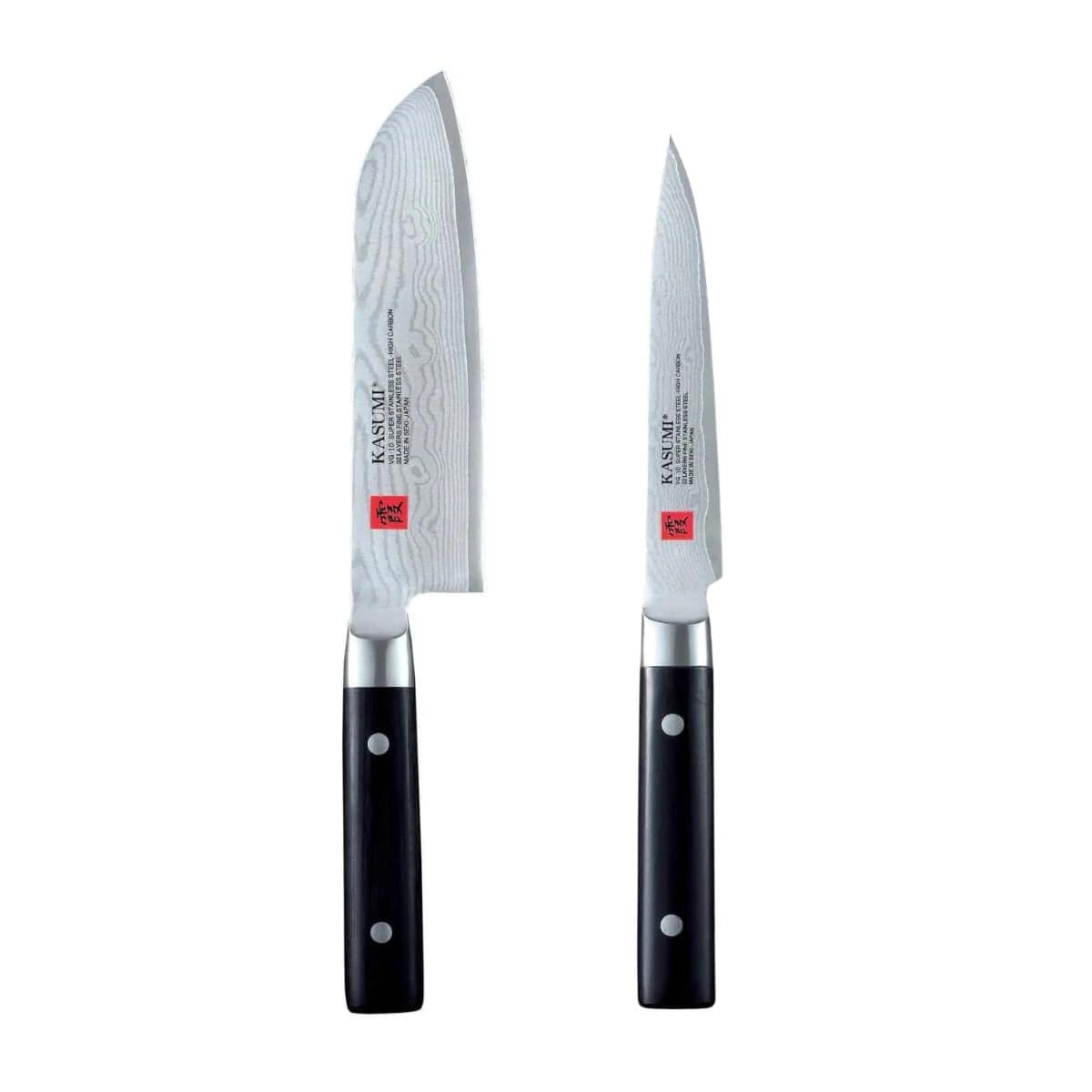 Kasumi Knives Set 2 pcs In Gift Box Damascus 891812