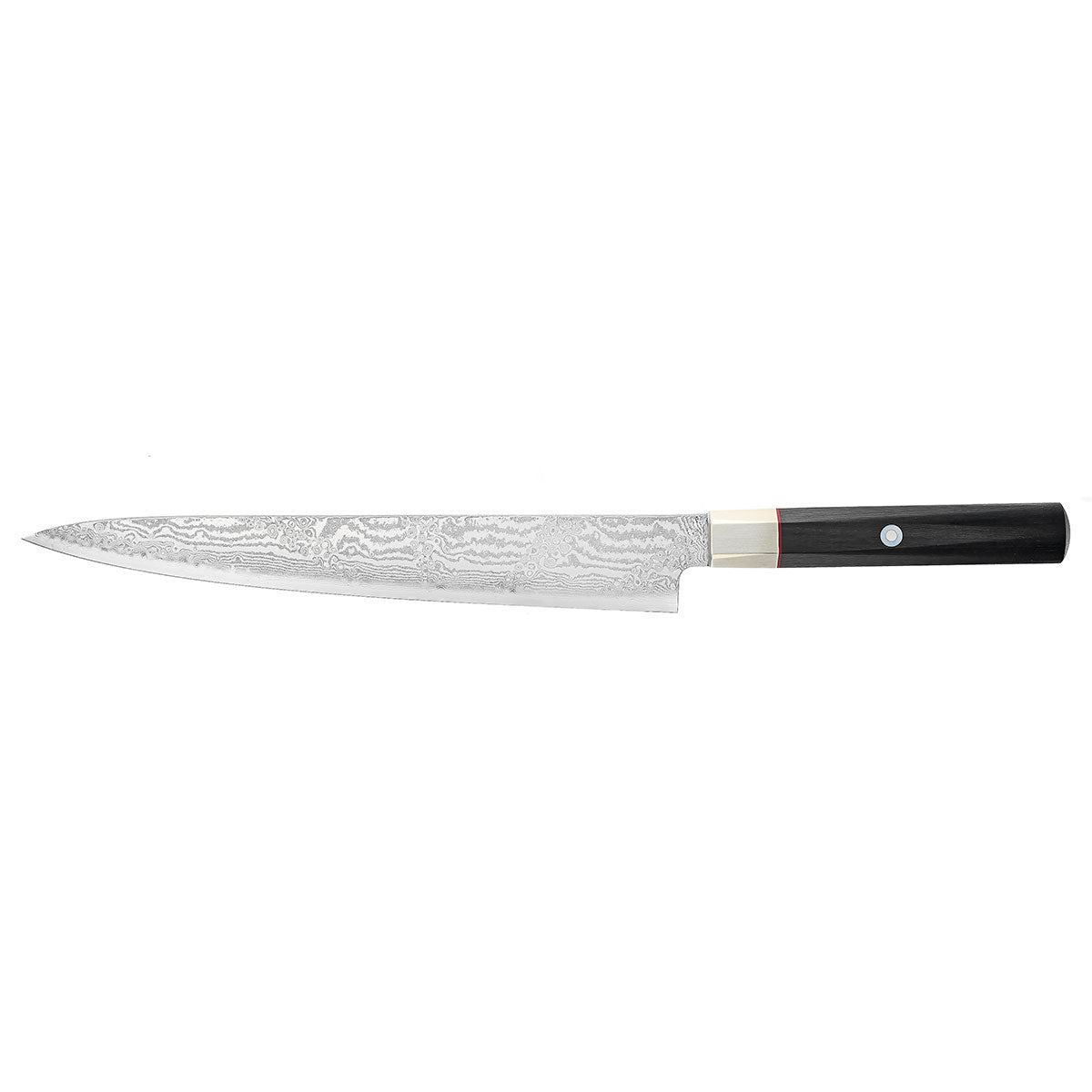 Mcusta zanmai Damascus Carving Knife 24 cm Hybrid Splash HZ2-3010DS