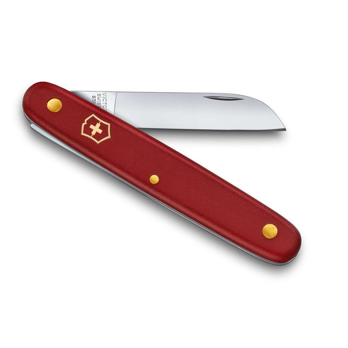 Victorinox Floral Knife Swiss Army Knife Left-Handed 100 mm 1 Function Red in Blister 3.9450.B1