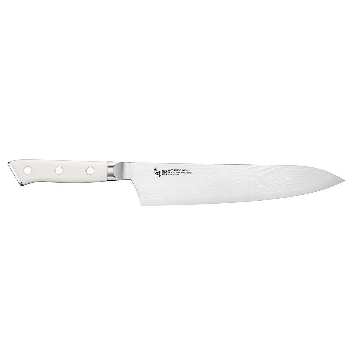 Mcusta zanmai Damascus Chef's Knife 24 cm Classic Damascus Corian HKC-3007D