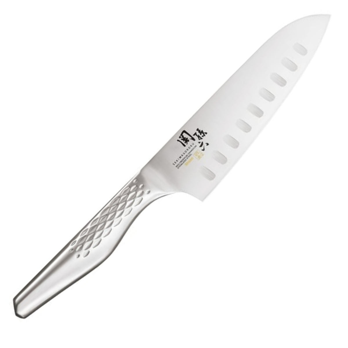 KAI Hollow Edge Santoku Knife 16.5 cm Seki Magoroku Shoso AB-5157