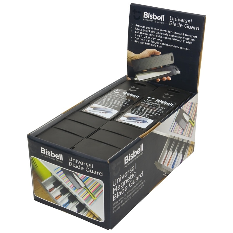 Bisbell Magnetic Blade Guard For Knives Up To 23 cm Universal Blade Guard BMPPBGB-01