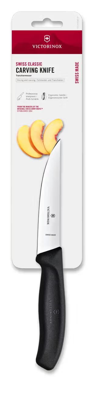Victorinox Μαχαίρι carving 12 εκατ. μαύρη λαβή Swiss Classic 6.8103.12B