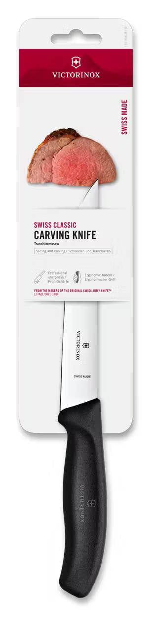 Victorinox Μαχαίρι carving 15 εκατ. μαύρη λαβή Swiss Classic 6.8103.15B