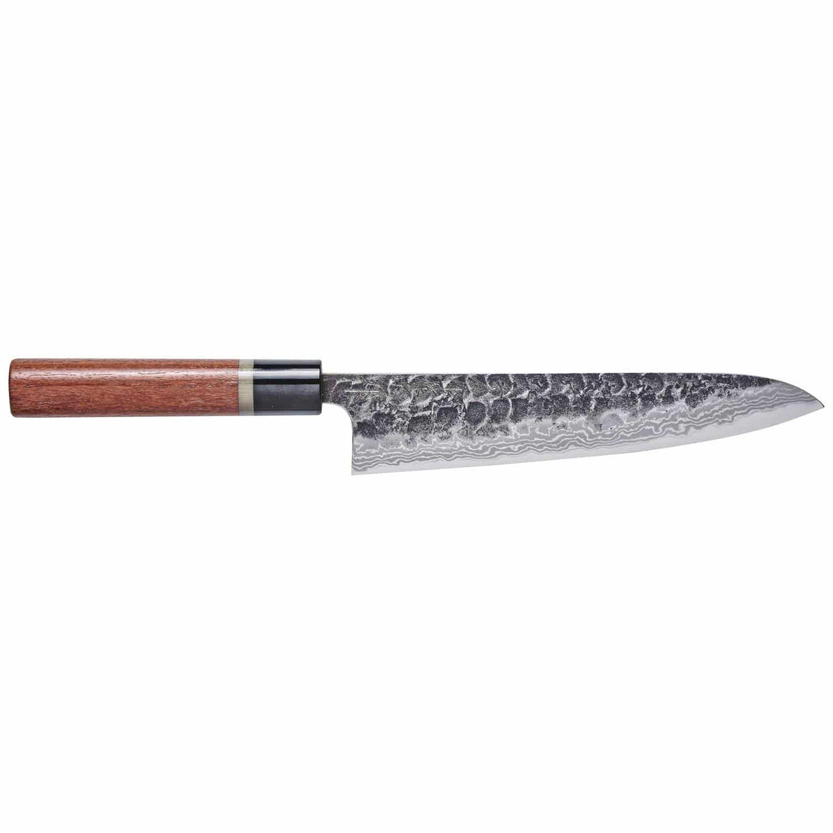 Tojiro Handmade Aogami Hammered Chef's Knife 21 cm Quince Handle