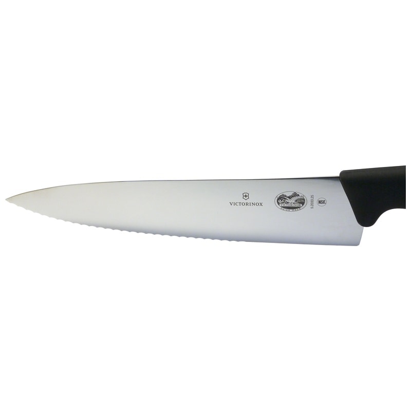 Victorinox Half Serrated Chef's Knife 25 cm Fibrox 5.2033.25