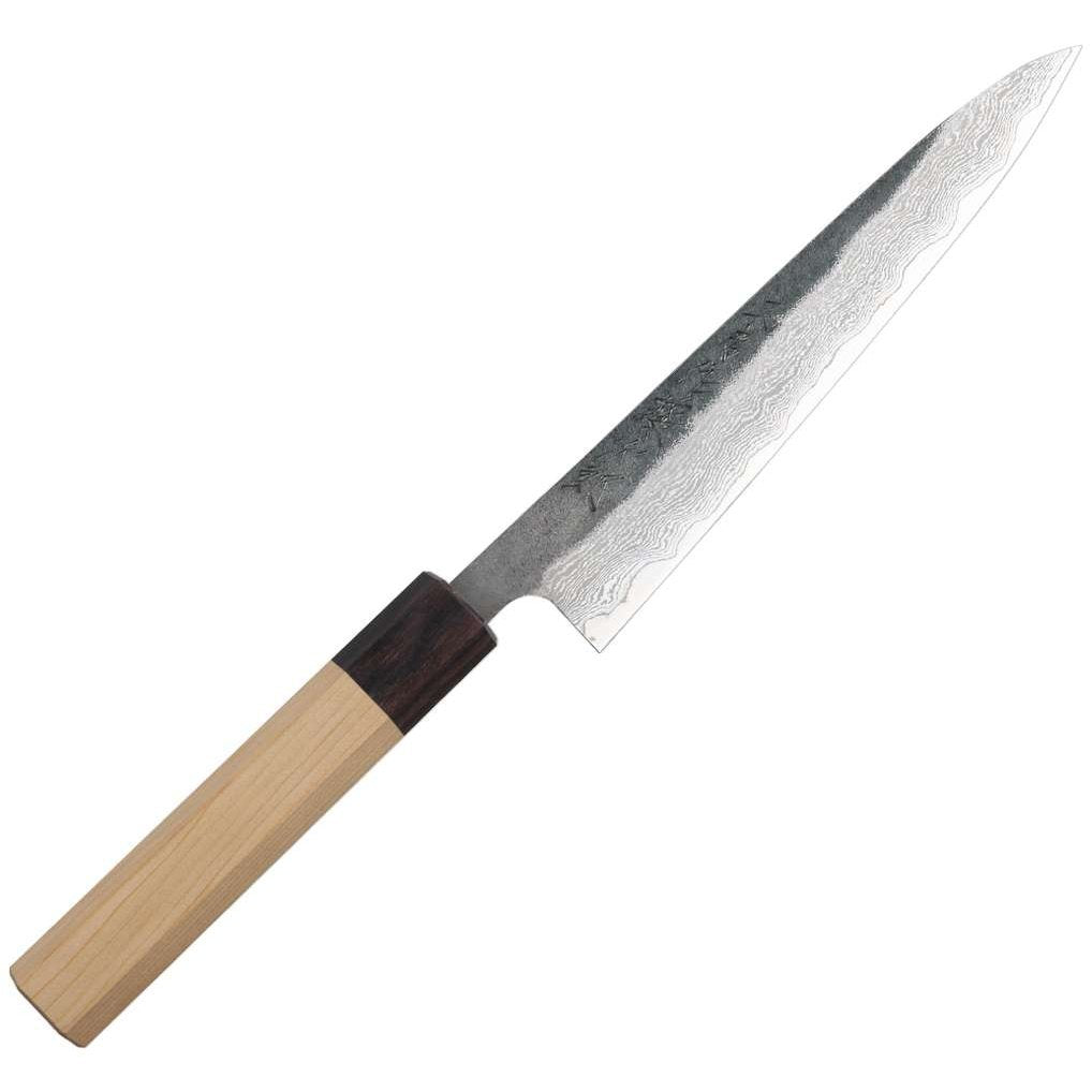 Tojiro Damascus Handmade Utility Knife 15 cm Cedar Handle