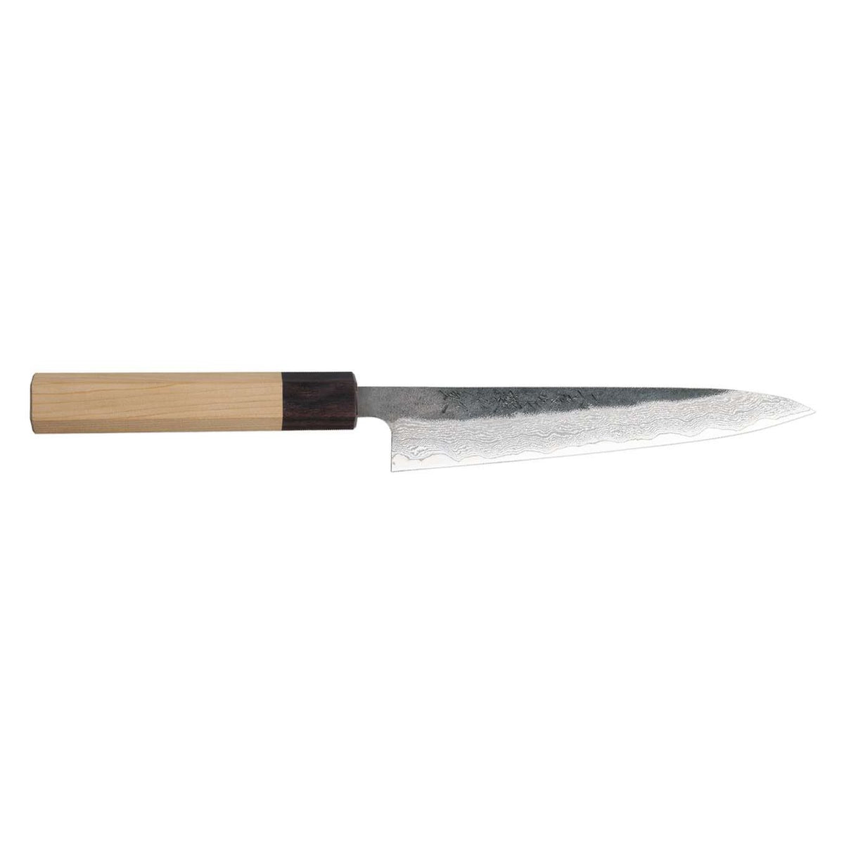 Tojiro Damascus Handmade Utility Knife 15 cm Cedar Handle
