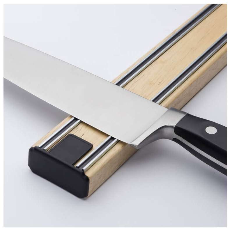 Bisbell Wooden Magnetic Knife Rack 30 cm Bisigrip B05R30
