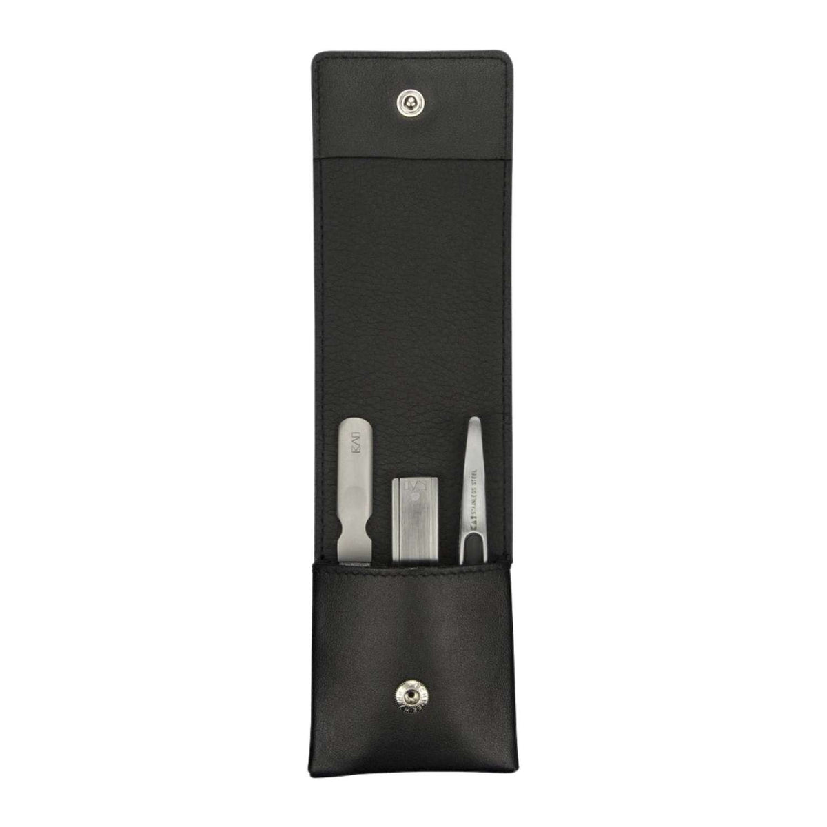 KAI Japanese Manicure Set 3 pcs (Nail Nippers, Nail File & Tweezers) Instruments Sets BCI-SET1.1