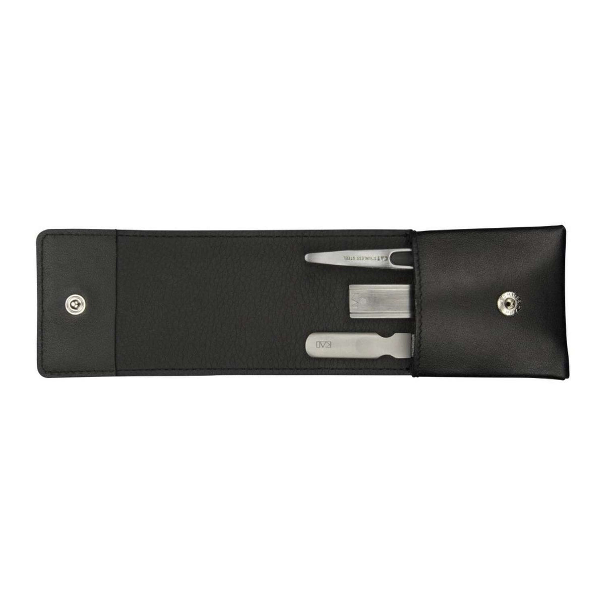 KAI Japanese Manicure Set 3 pcs (Nail Nippers, Nail File & Tweezers) Instruments Sets BCI-SET1.1