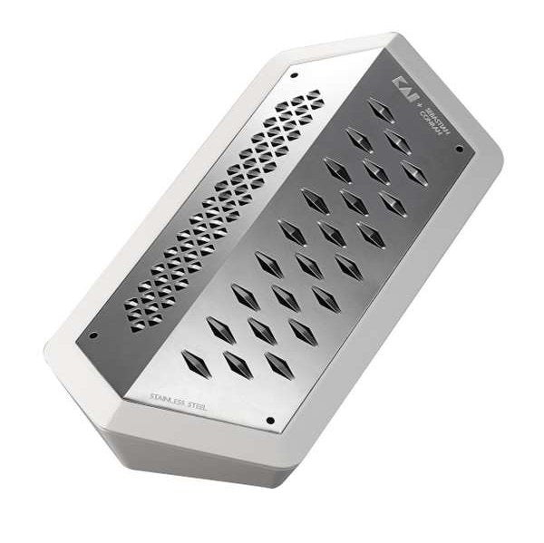 KAI Kitchen Grater White Janus Sebastian Conran Gifu BP-0022
