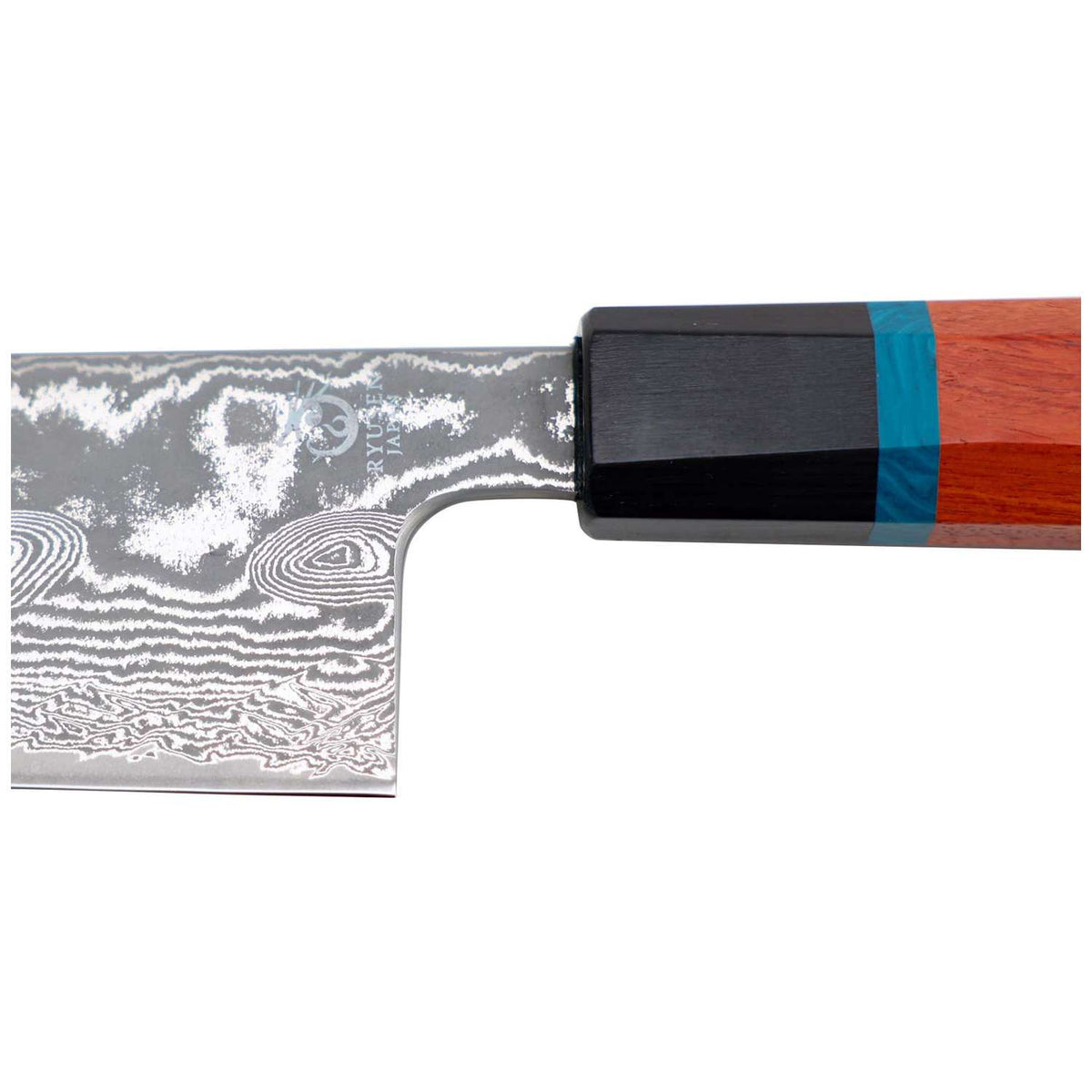 Ryusen Damascus Chef's Knife 24 cm Quince Handle Bonten Unryu KAI BU-503