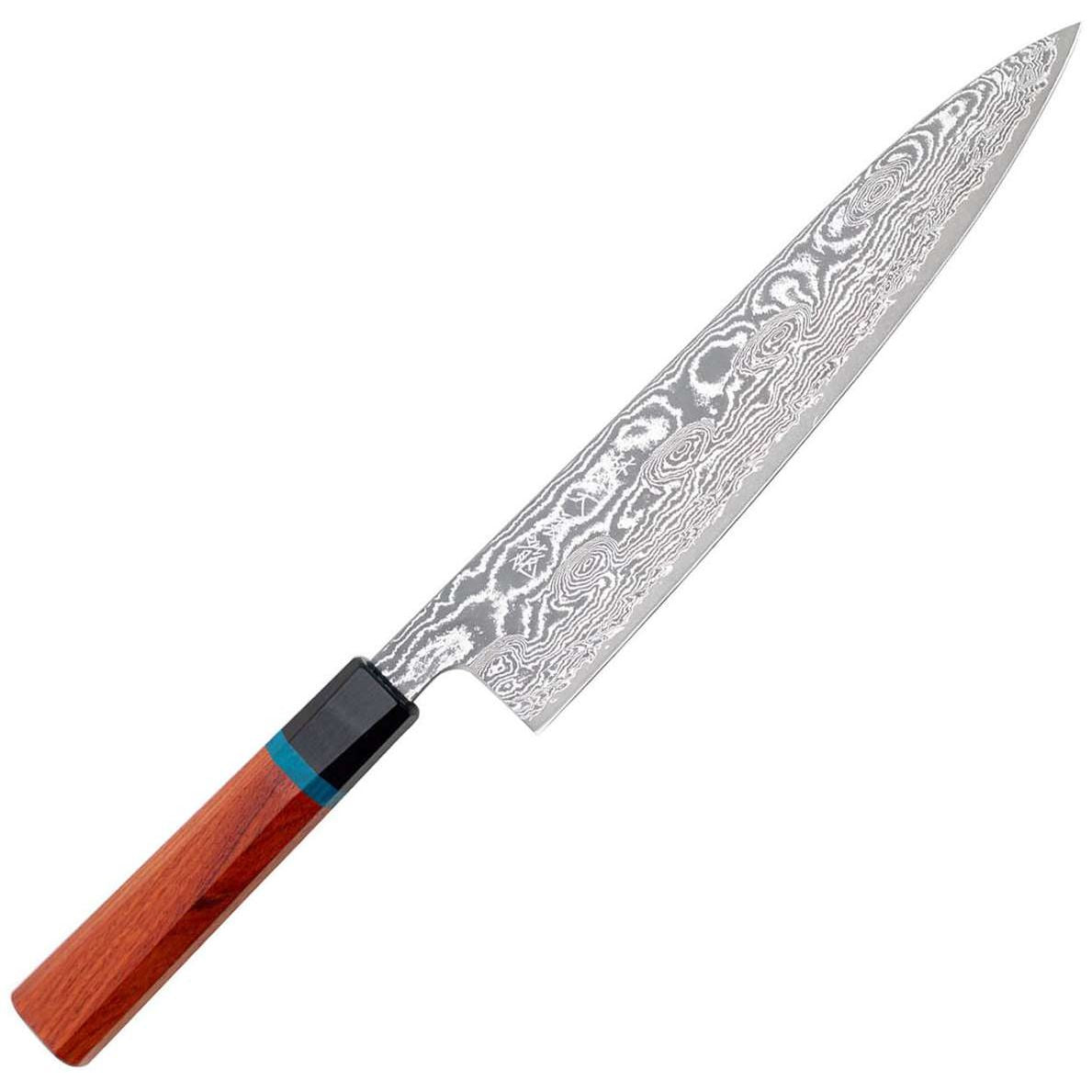 Ryusen Damascus Chef's Knife 21 cm Quince Handle Bonten Unryu KAI BU-504