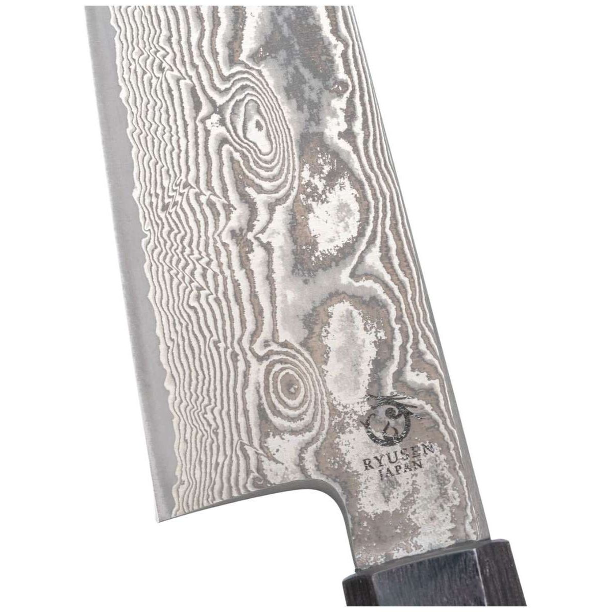 Ryusen Damascus Chef's Knife 21 cm Quince Handle Bonten Unryu KAI BU-504