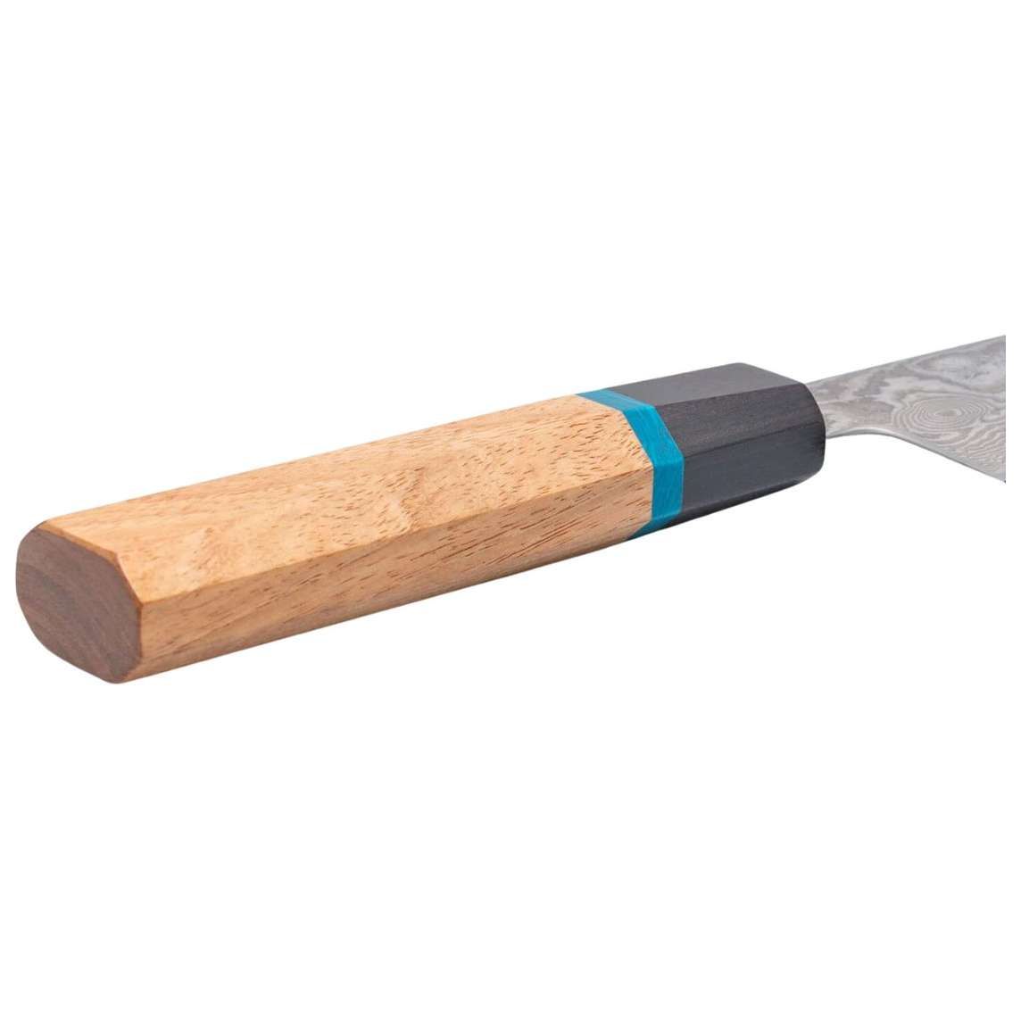Ryusen Damascus Chef's Knife 18 cm Quince Handle Bonten Unryu KAI BU-505
