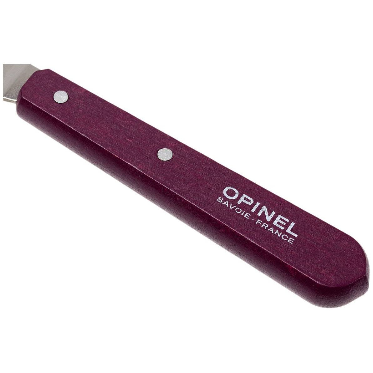 Opinel Butter Knife 6.5 cm Purple Wooden Handle No 117 Les Essentiels 001934