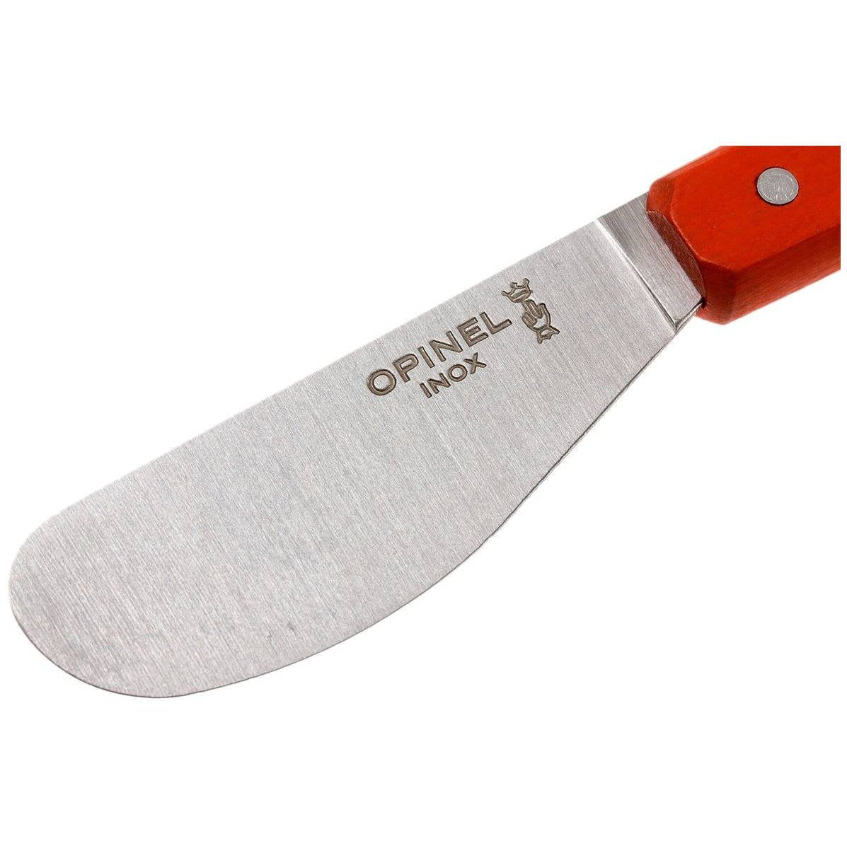 Opinel Butter Knife 6.5 cm Orange Wooden Handle No 117 Les Essentiels 001936