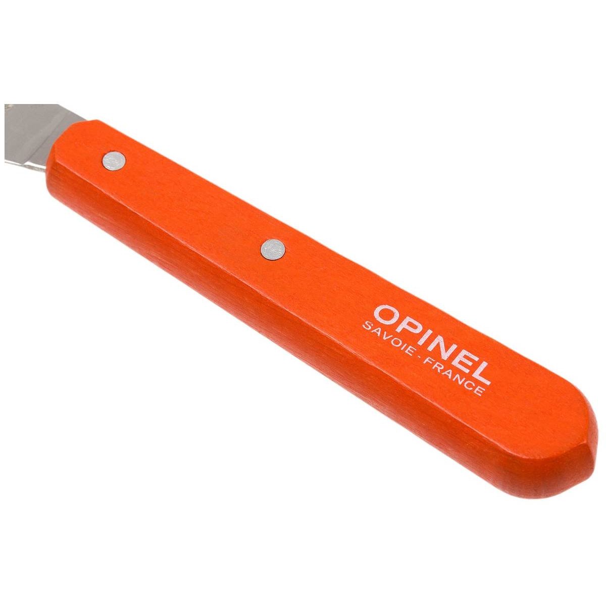 Opinel Butter Knife 6.5 cm Orange Wooden Handle No 117 Les Essentiels 001936