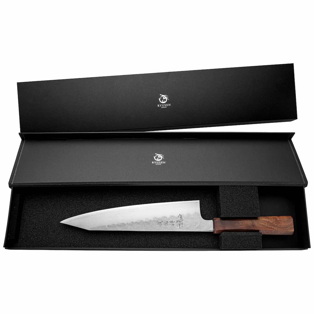 Ryusen Chef's Knife 18 cm Walnut Handle Blazen BZ-405