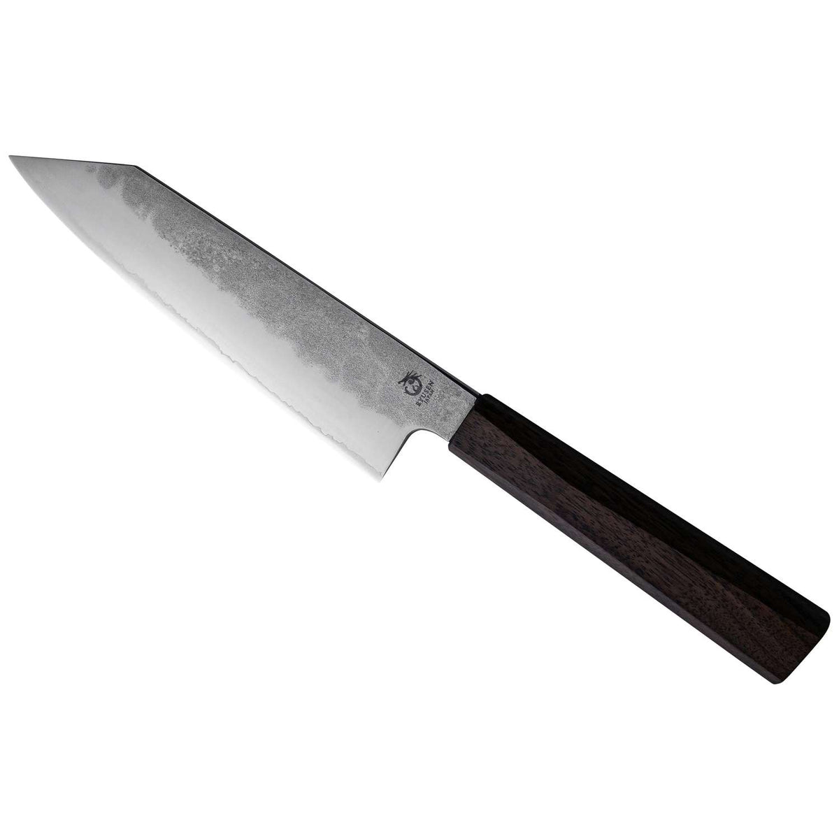 Ryusen Santoku Knife 17.5 cm Walnut Handle Blazen BZ-407