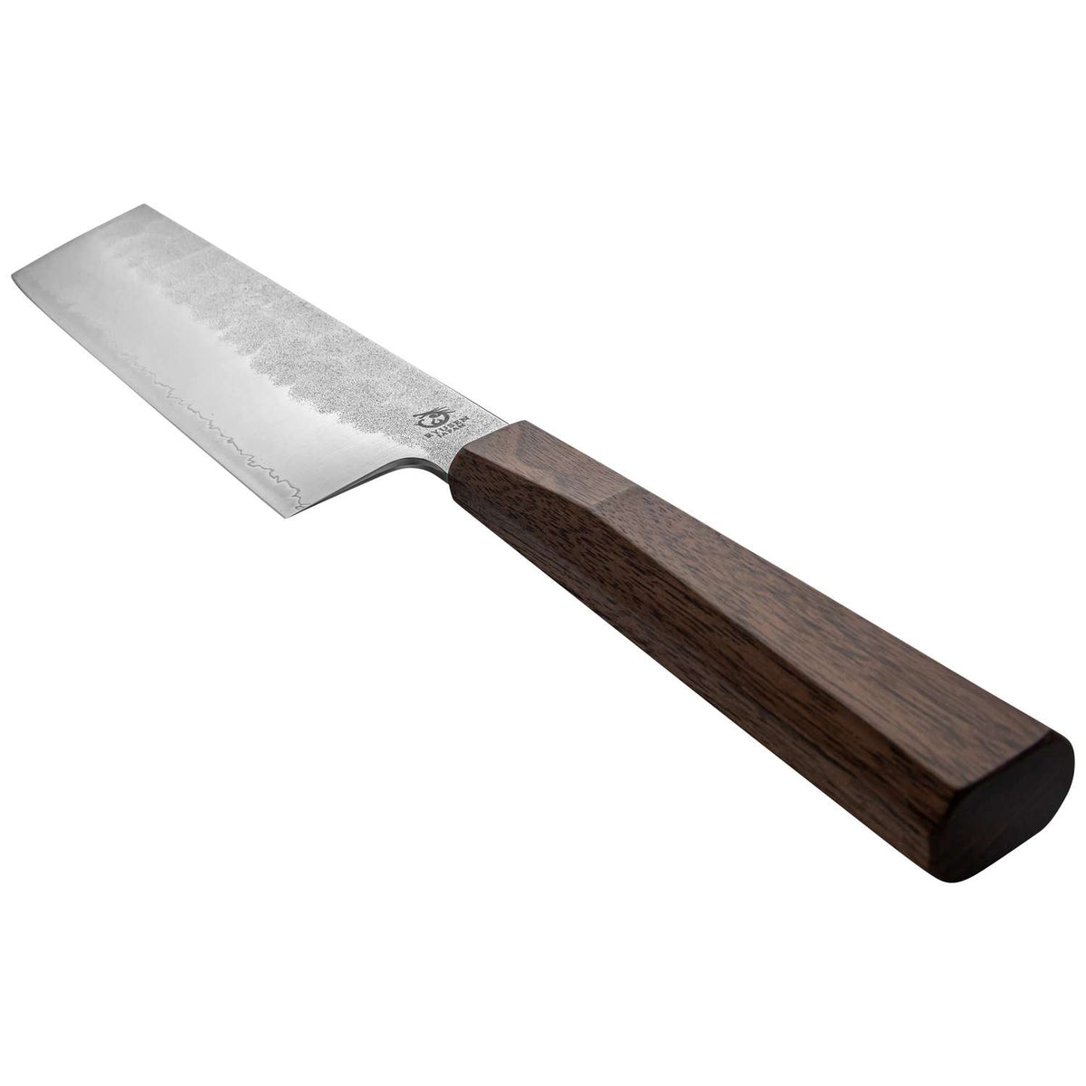 Ryusen Nakiri Knife 15.5 cm Walnut Handle Blazen BZ-408