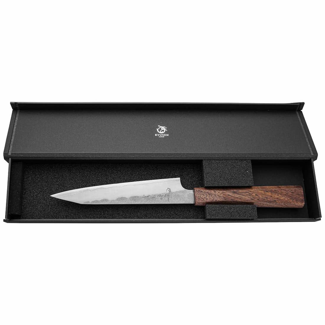 Ryusen Utility Knife 13.5 cm Walnut Handle Blazen BZ-416