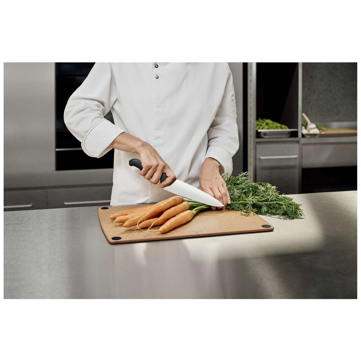 Victorinox Chef's Knife Extra Wide Blade 20 cm Dual Grip Handle 5.2063.20D