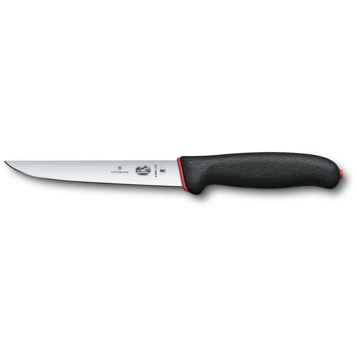 Victorinox Boning knife 15 cm Straight Wide Blade Dual Grip Handle 5.6003.15D