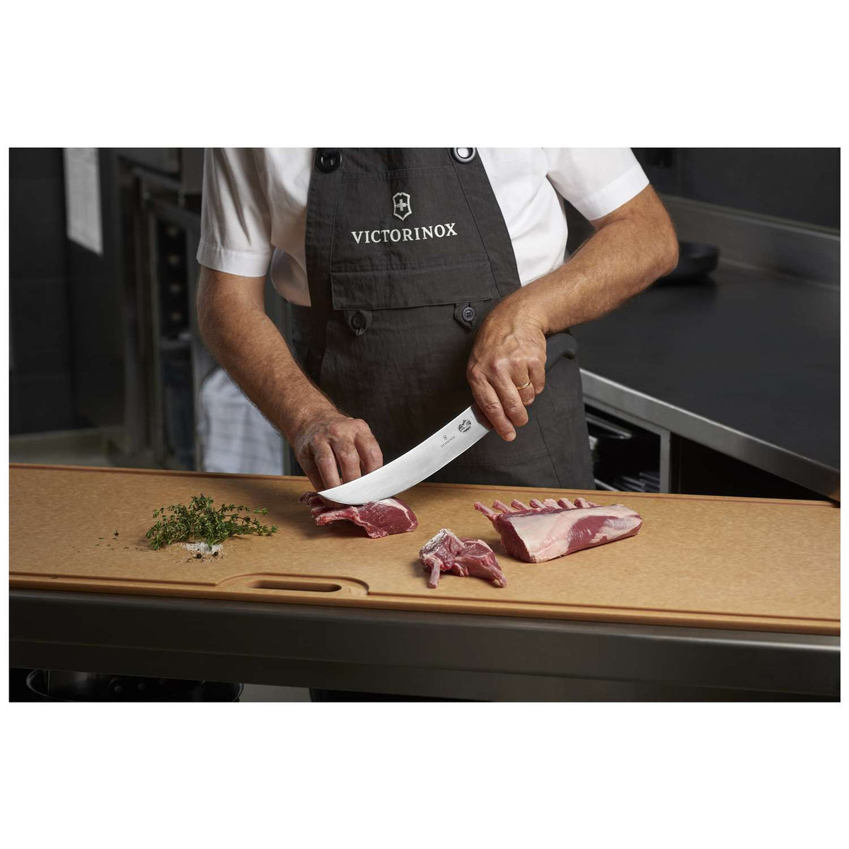 Victorinox Curved Butcher Knife 31 cm Fibrox 5.7303.31