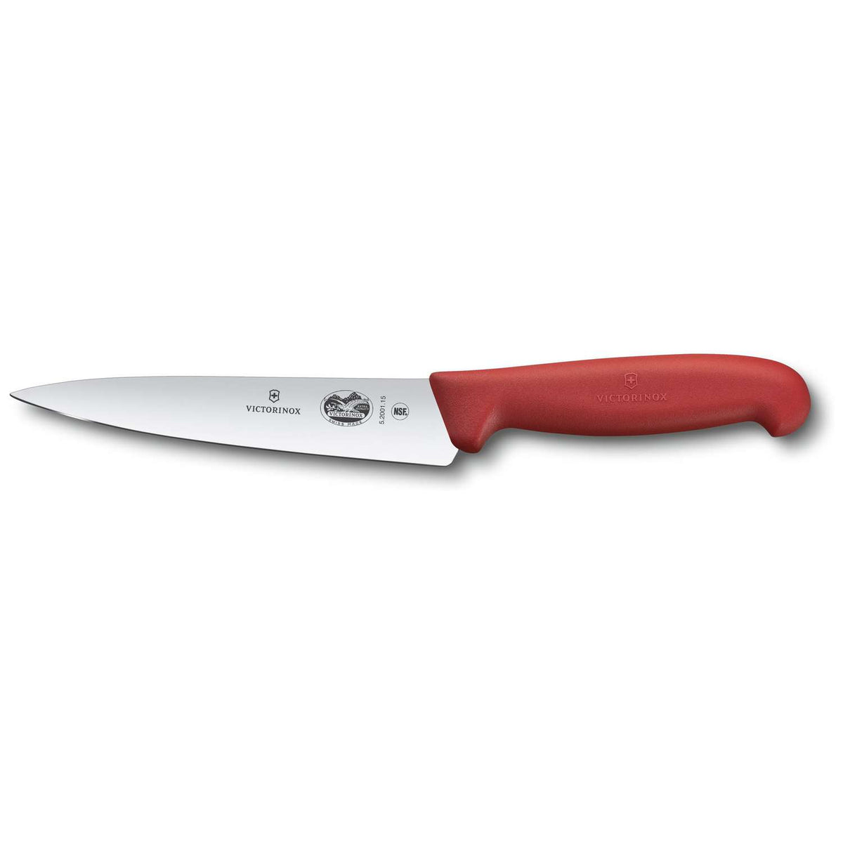 Victorinox Chef's Knife 15 cm Red Handle Fibrox 5.2001.15