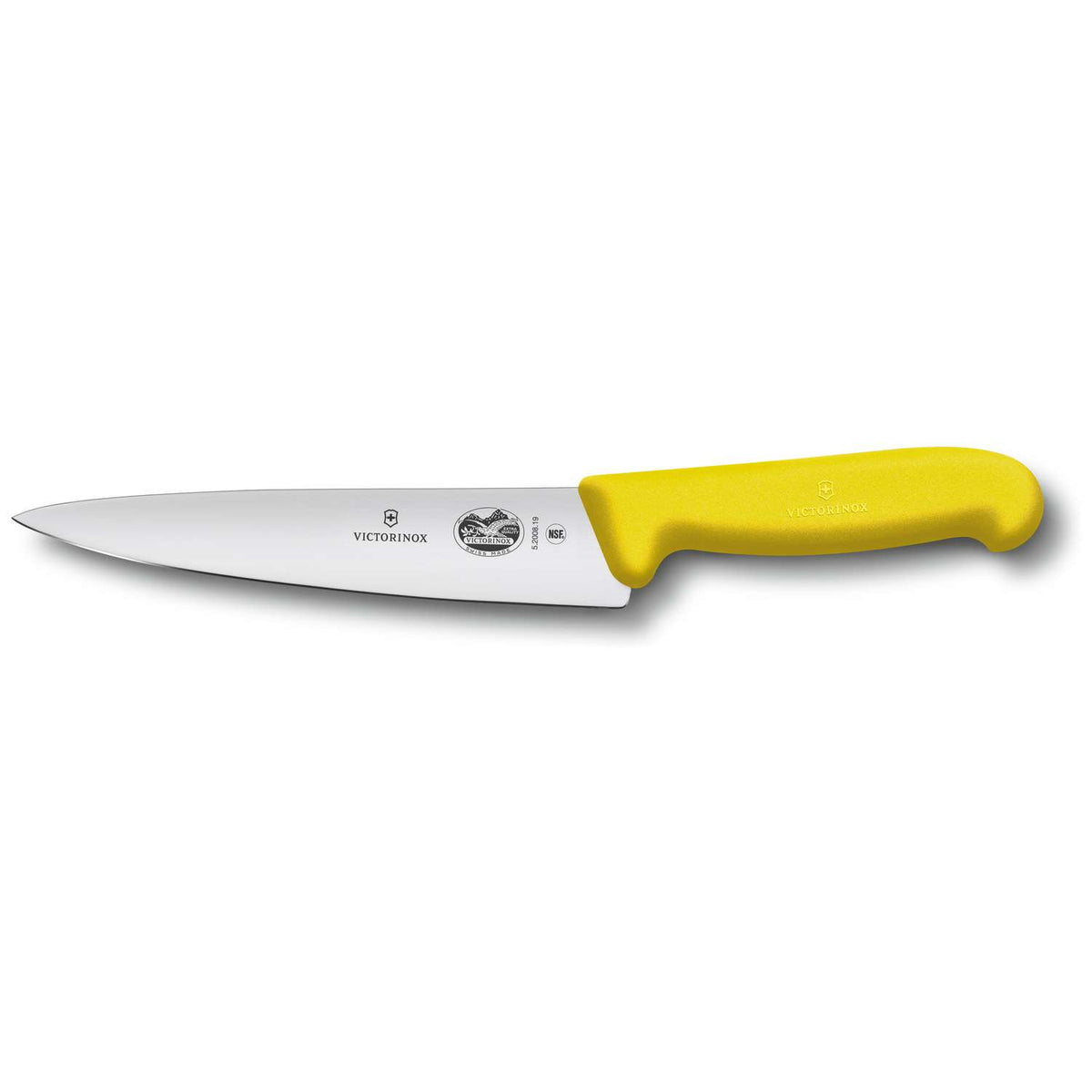 Victorinox Chef's Knife 19 cm Yellow Handle Fibrox 5.2008.19