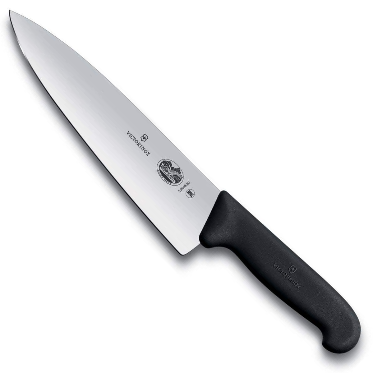 Victorinox Μαχαίρι σεφ 20 εκατ. εξτρα φαρδιά λάμα, λαβή Fibrox 5.2063.20