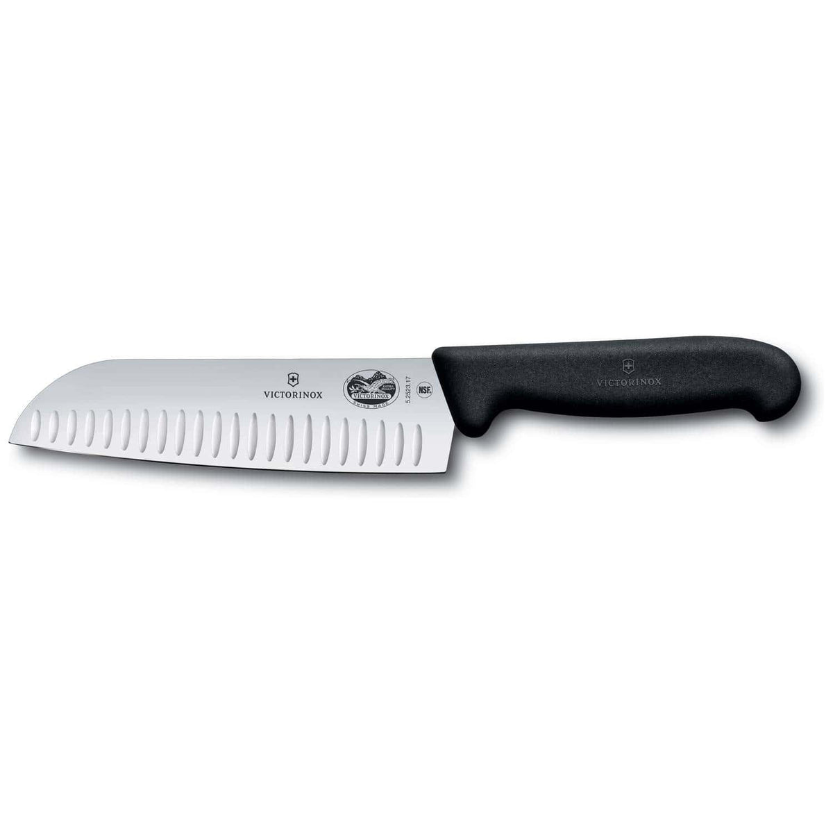 Victorinox Hollow Edge Santoku Knife 17 cm Fibrox 5.2523.17